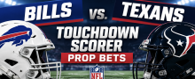 Bills vs. Texans Touchdown Scorer Prop Bets: David Montgomery, James Cook, Josh Allen