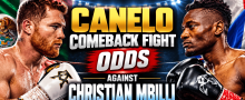 Canelo Comeback Fight Odds Against Christian Mbilli