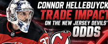Connor Hellebuyck Trade Impact on the New Jersey Devils' Odds
