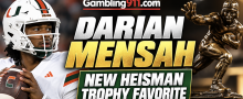 Darian Mensah New Heisman Trophy Favorite, 2026 Week 4 College Football Spreads