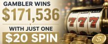 Brooklyn New York Gambler Wins $171,536 Slot Jackpot at Hard Rock Hotel & Casino Atlantic City With One $20 Spin