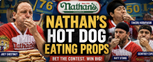 2026 Nathan's Hot Dog Eating Prop Bets Include PETA, Vomit and Records