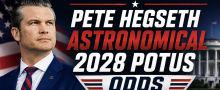 Pete Hegseth Pays Out $15,000 on a $100 Bet for 2028 U.S. Election Odds