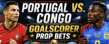 Anytime Goal Scorer Prop Bet Payouts Portugal vs. Congo: Cristiano Ronaldo, Rafael Leao, Bruno Fernandes