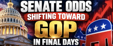 Senate Odds Shifting Toward GOP in Final Days