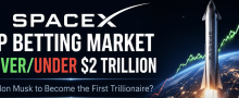 SpaceX IPO Betting Market: Traders Split on the Over, Under$2,000,000,000,000.00