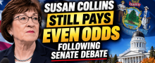 Maine Senate Debate Fails to Move the Needle: Susan Collins Still Pays Even Odds
