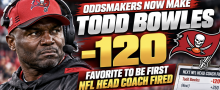 Oddsmakers Now Make Tampa Bay Bucs Todd Bowles -120 Favorite to be First NFL Head Coach Fired