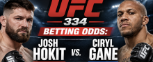 UFC 334 Betting Odds: Josh Hokit vs. Ciryl Gane