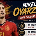 First, Anytime Goal Scorer Prop Bet Payout Odds - Uruguay v Spain: Mikel Oyarzabal, Lamine Yamal, Nico Williams
