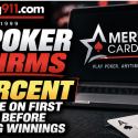ACR Poker Confirms 10 Percent Poker Rake on First Depost Before Processing Winnings