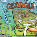 Georgia map