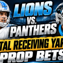 Lions vs. Panthers Total Receiving Yards Prop Bets: Amon-Ra St. Brown, Tetairoa McMillan