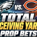 Eagles vs. Bears Total Receiving Yards Prop Bets: DeVonta Smith, Dontayvion Wicks, Luther Burden III