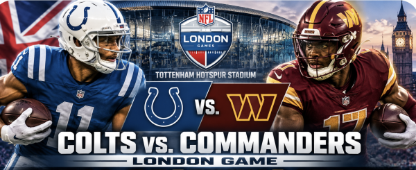 Colts vs. Commanders London Game Total Receiving Yards Prop Bets: Josh Downs, Tyler Warren, Stefon Diggs 