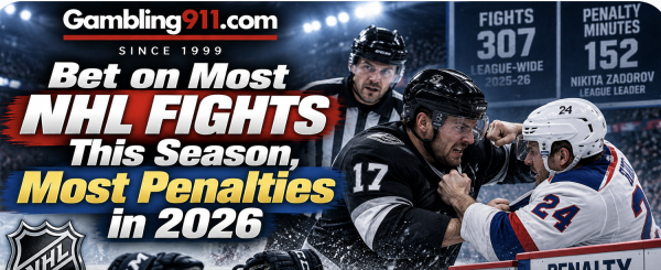 Bet on Most NHL Fights This Season, Most Penalties in 2026