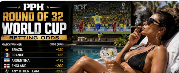 PPH Round of 32 World Cup Betting Odds