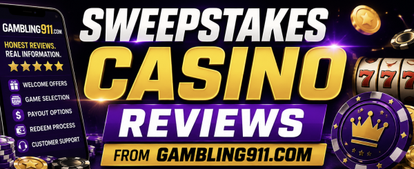 Sweepstakes Casino Reviews - August 2026