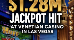 $1.28M Jackpot Hit at Venetian Casino in Las Vegas