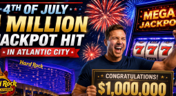 Million Dollar Jackpot Hits at Hard Rock Hotel & Casino Atlantic City on 4th of July