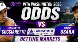 Elisabetta Cocciaretto v Naomi Osaka Betting Markets - WTA Washington 2026 Odds