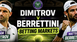 2026 Wimbledon Betting Markets: Grigor Dimitrov v Matteo Berrettini 