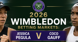 2026 Wimbledon Betting Markets: Jessica Pegula v Coco Gauff 