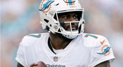 Malik Willis as a Miami Dolphins player