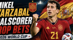Mikel Oyarzabal Goalscorer Payout Odds - Portugal vs. Spain - World Cup 2026