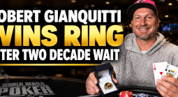 From Worst to First, WSOPC Pompano Main Event Champ Gets First Ring After Two Decades on Circuit