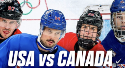 USA vs. Canada hockey