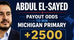 Abdul El-Sayed Still at -2500 Odds to Win Michigan Democratic Primary: Haley Stevens Pays Out $800