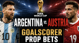 First, Anytime Goal Scorer Prop Bet Payout Odds - Argentina vs. Austria: Lionel Messi, Julian Alvarez, Lautaro Martinez