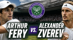 What Are the Payout Odds if Arthur Fery Wins Against Alexander Zverev - Wimbledon?