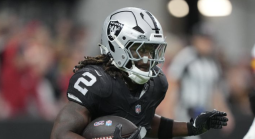 Raiders vs. Patriots Total Rushing Yards Prop Bets: Ashton Jeanty, Rhamondre Stevenson