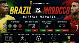 Betting Markets for Brazil vs. Morocco: What is the Payout If Morocco Wins vs. Brazil? 