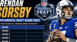 Brendan Sorsby Supplemental Draft Round Odds Now Up