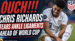 Chris Richards ankle injury