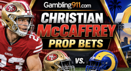 Christian McCaffrey Player Prop Bets - 49ers vs. Cardinals: Total Rushing Yards, Touchdowns