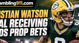 Falcons vs. Packers Total Receiving Yards Prop Bets: Christian Watson, Drake London, Matthew Golden