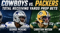Cowboys vs. Packers Total Receiving Yards Prop Bets: CeeDee Lamb, Christian Watson, George Pickens, Matthew Golden