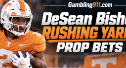 Alabama vs Tennessee Total Rushing Yards Prop Bet Payouts: DeSean Bishop