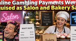 Online Gambling Payments Were Disguised as Salon and Bakery Sales
