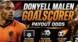Donyell Malen Goalscorer Payout Odds – Netherlands vs. Morocco | World Cup 2026