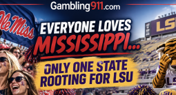Everyone Loves Mississippi: BetOnline Releases LSU vs. Ole Miss Rooting Map