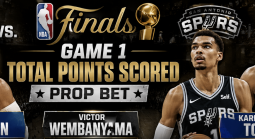 NBA Finals Knicks vs. Spurs Game 1 Total Points Scored Prop Bet: Jalen Brunson, Victor Wembanyama, Karl-Anthony Towns