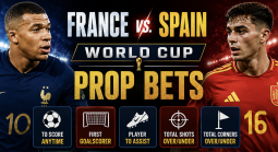 France vs. Spain PPH Odds, Prop Bets - 2026 World Cup Semifinal