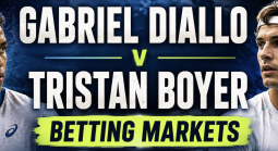 Gabriel Diallo v Tristan Boyer Betting Markets: ATP Los Cabos 2026 Odds