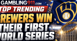 Top Trending Gambling News: Brewers Win First Ever World Series Paying Out $3500, Viewership Way Over BetOnline Total