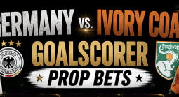 First, Anytime Goal Scorer Prop Bet Payout Odds - Germany v Ivory Coast